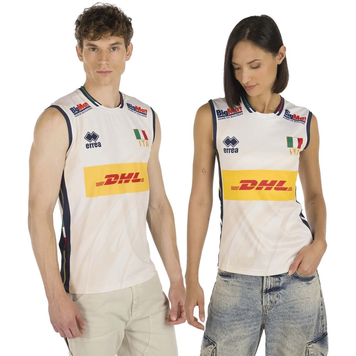 Women's Sleeveless Tops Errea White