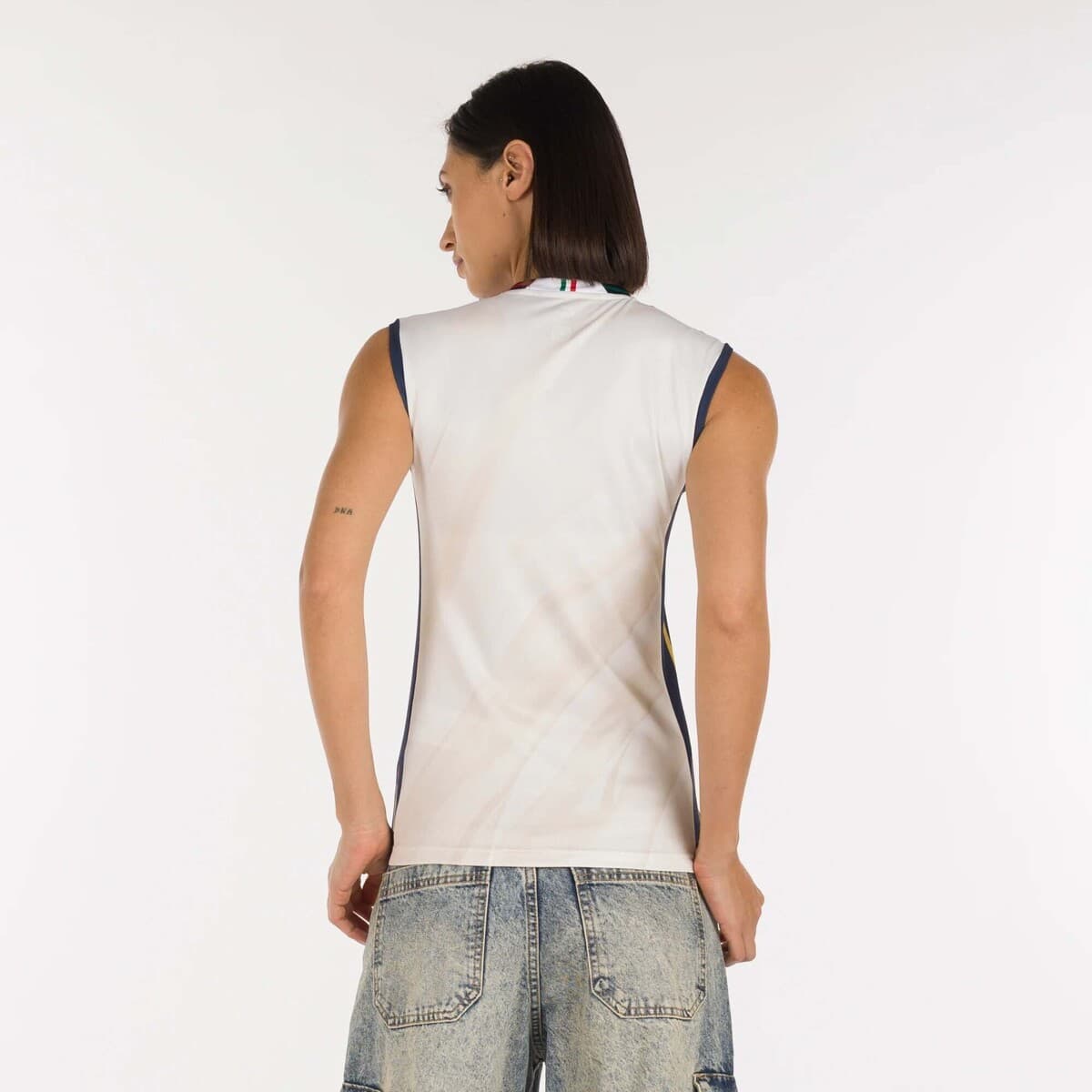 Women's Sleeveless Tops Errea White