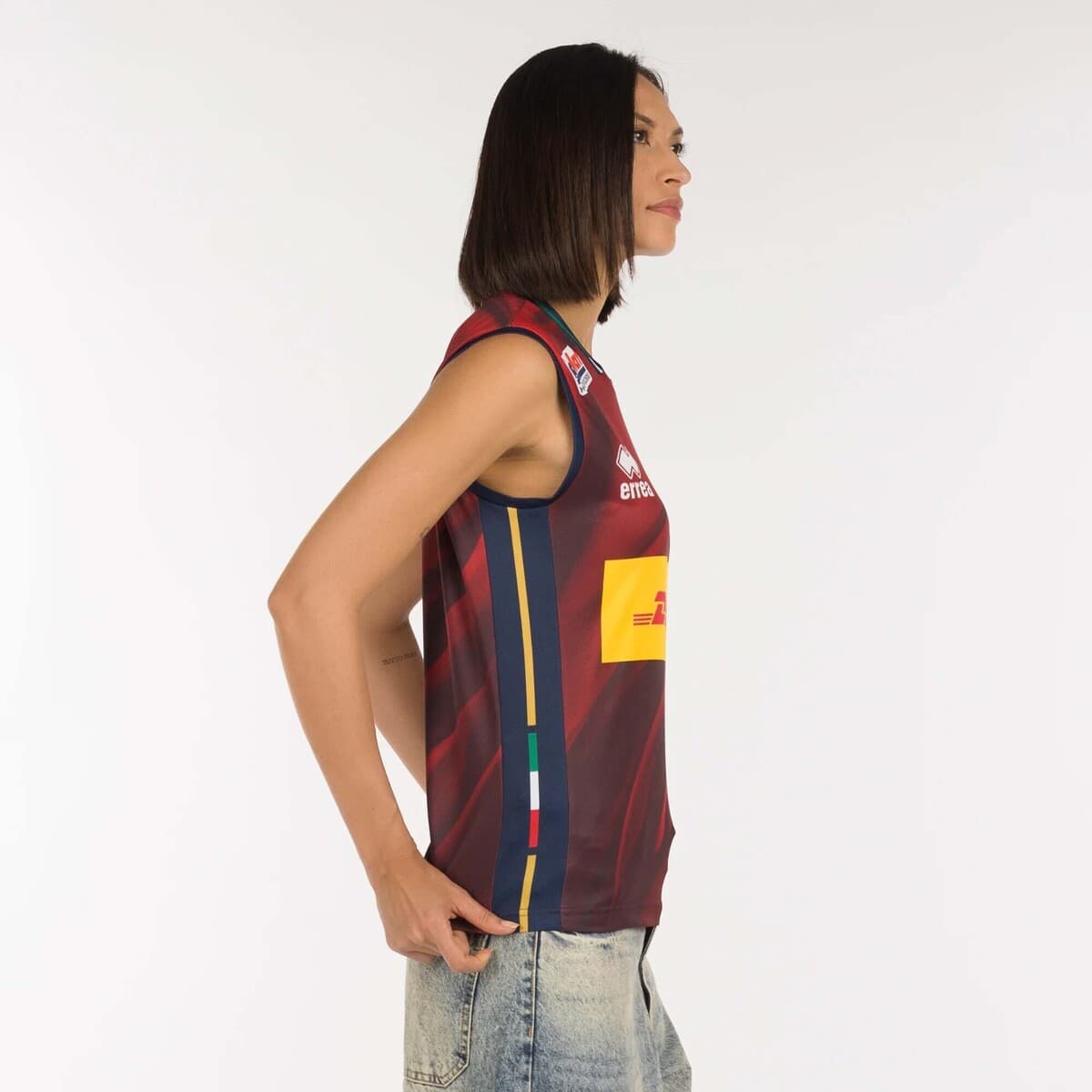 Women's Sleeveless Tops Errea Red