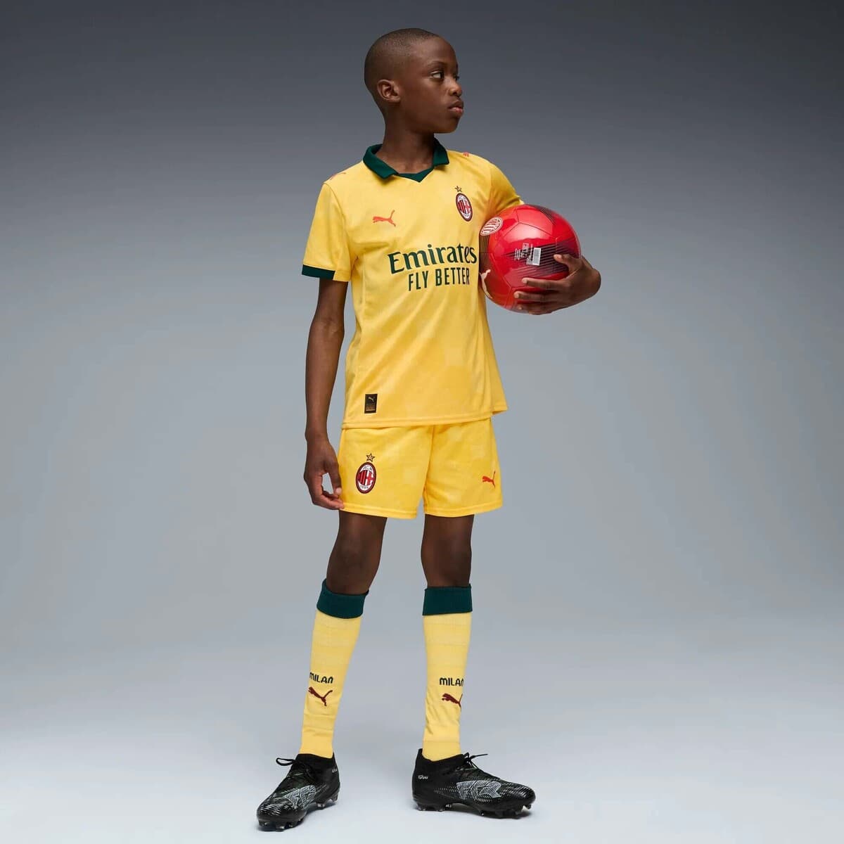 Boys' Shorts Puma Yellow