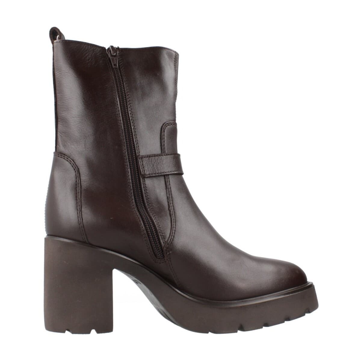Women's Ankle Boots Unisa Brown