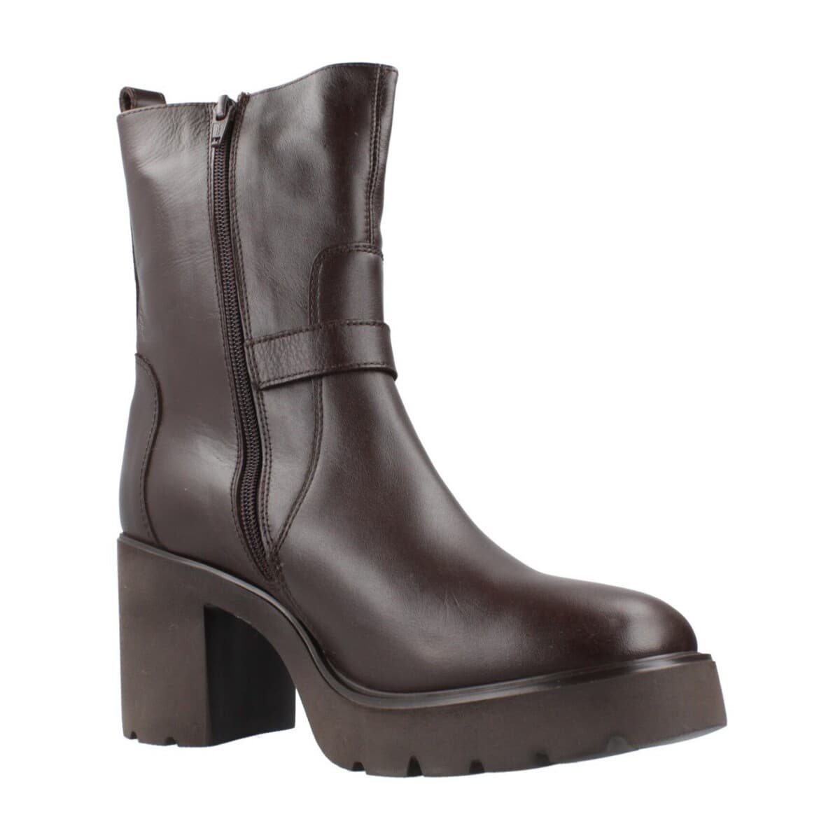 Women's Ankle Boots Unisa Brown