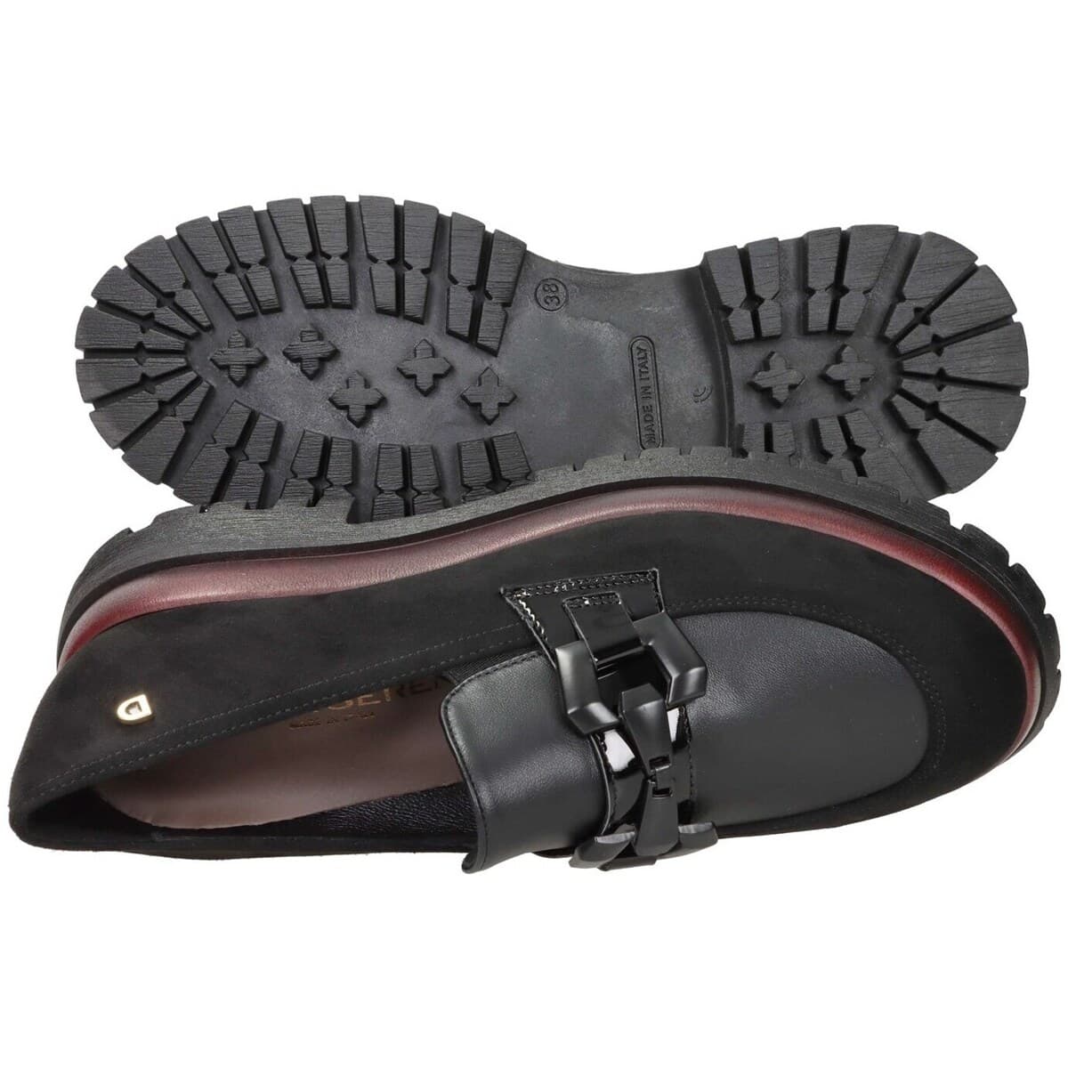 Women's Loafers Donna Serena Black