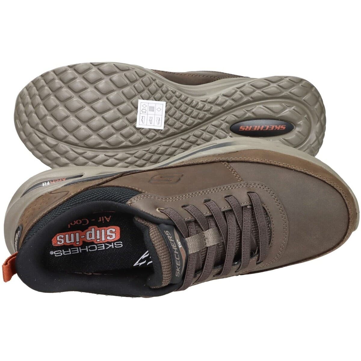 Men's Sneakers Skechers Brown