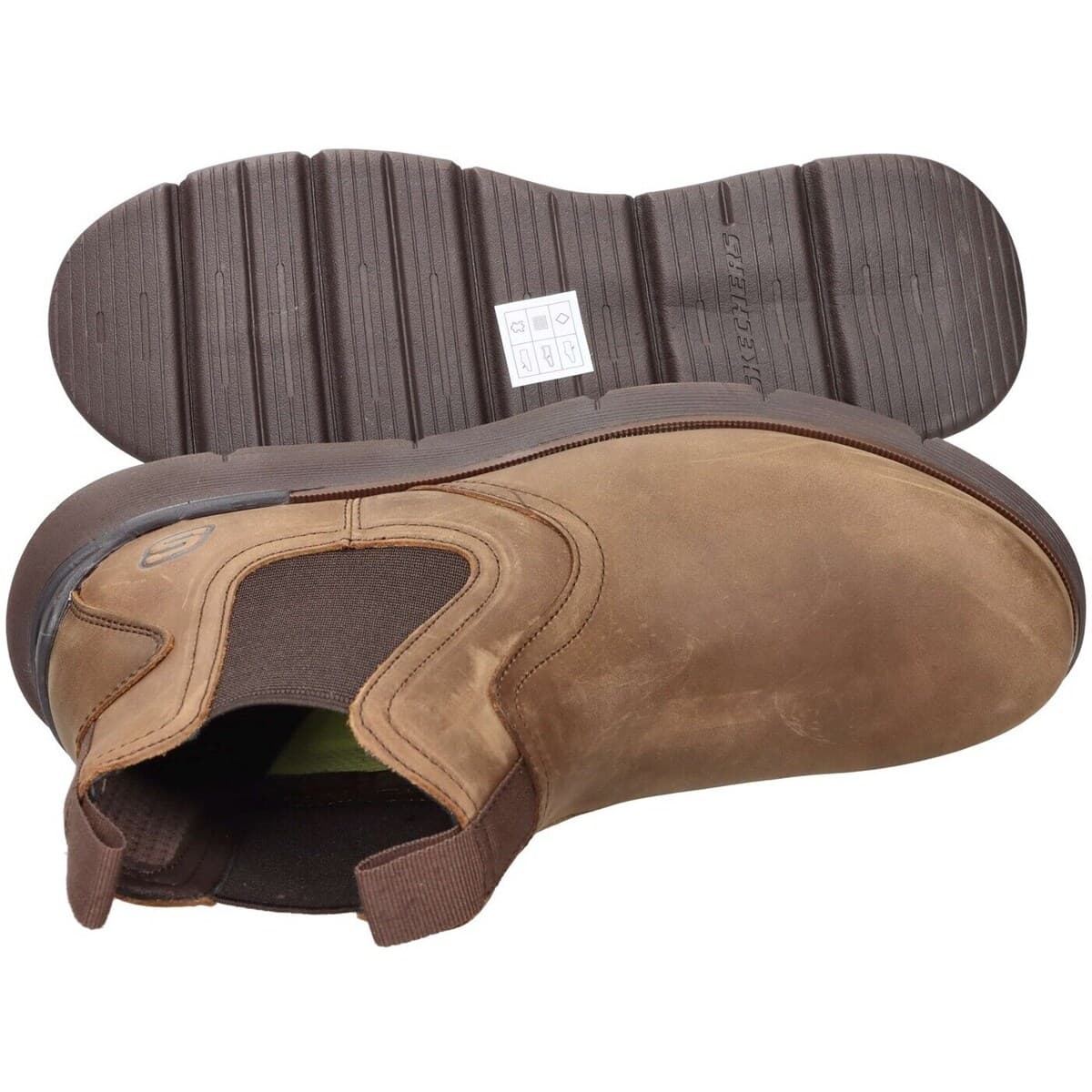 Men's Boots Skechers Brown