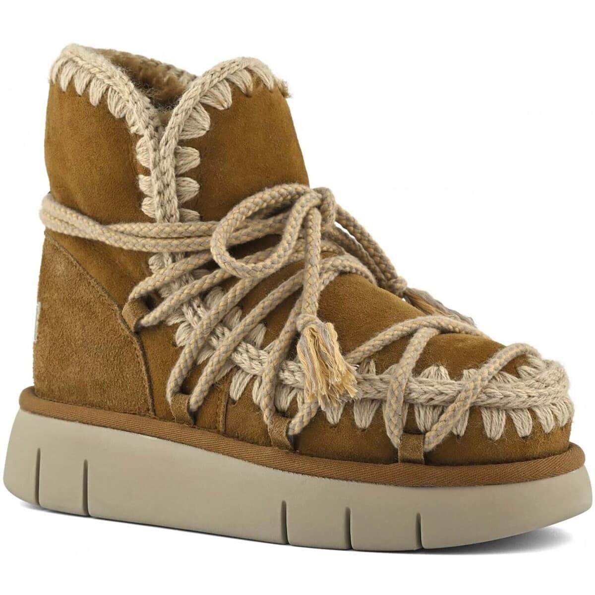 Women's Ankle Boots Mou Brown