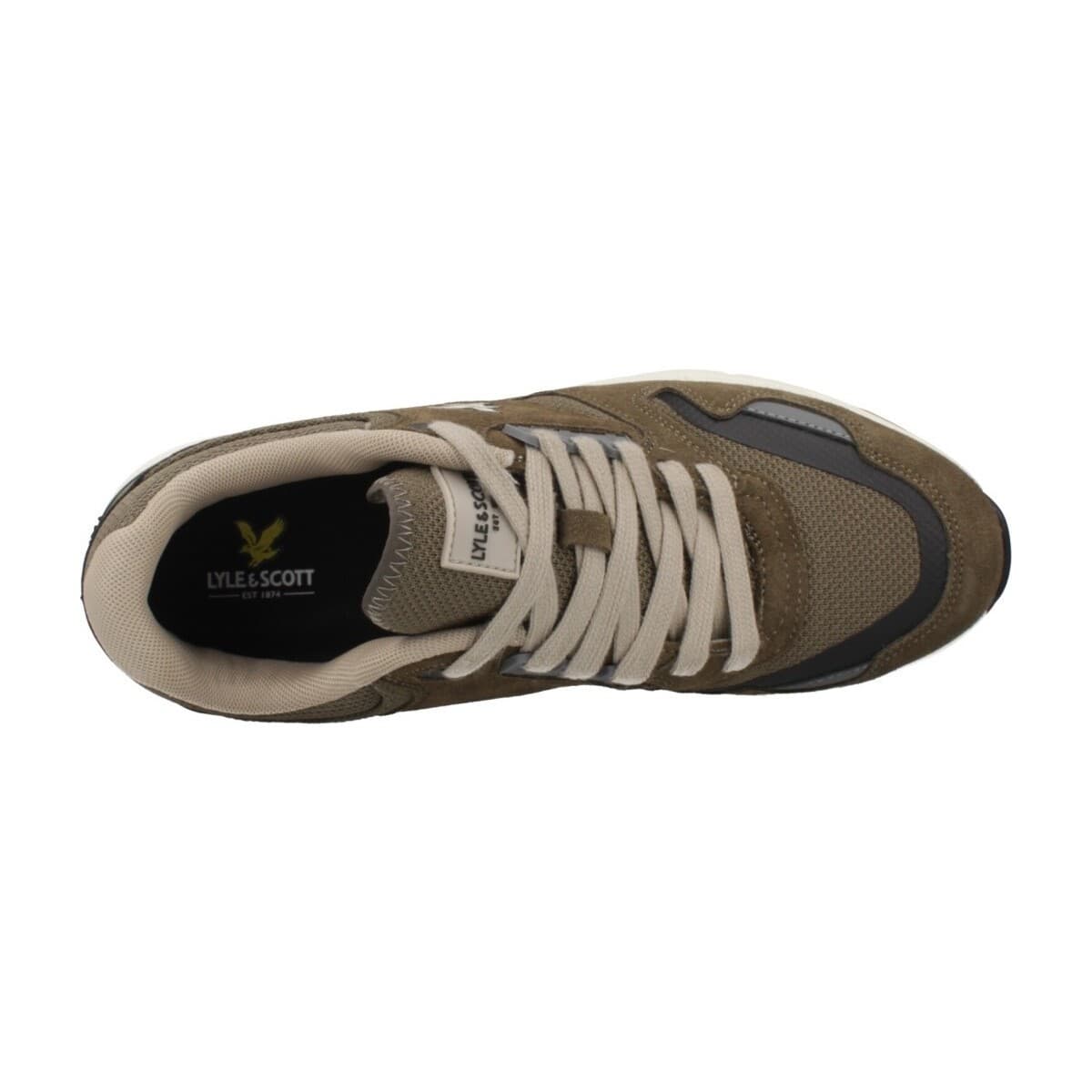Men's Gym Shoes Lyle & Scott Green