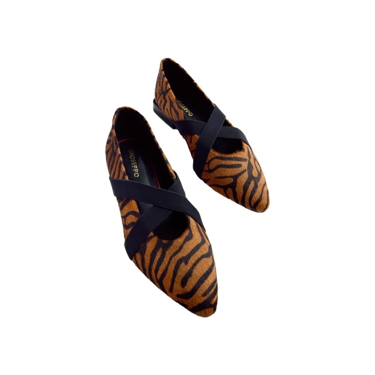 Women's Ballet Flats Gioseppo Brown