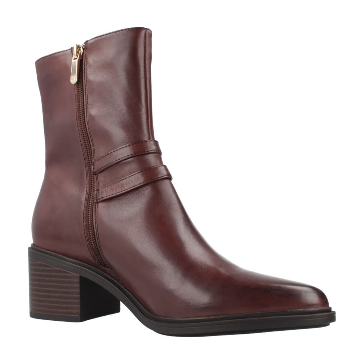 Women's Ankle Boots Regarde Le Ciel Bordeaux