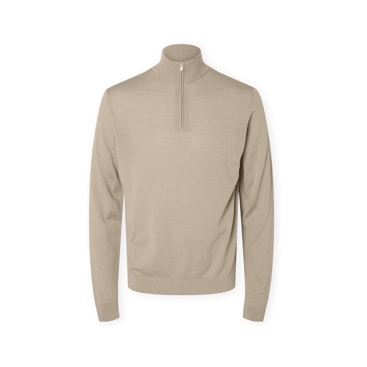 Men's Sweaters Selected Beige