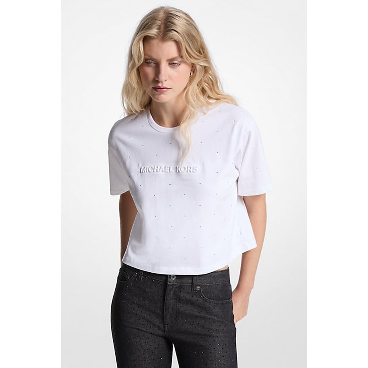Women's T-Shirts Michael Kors White