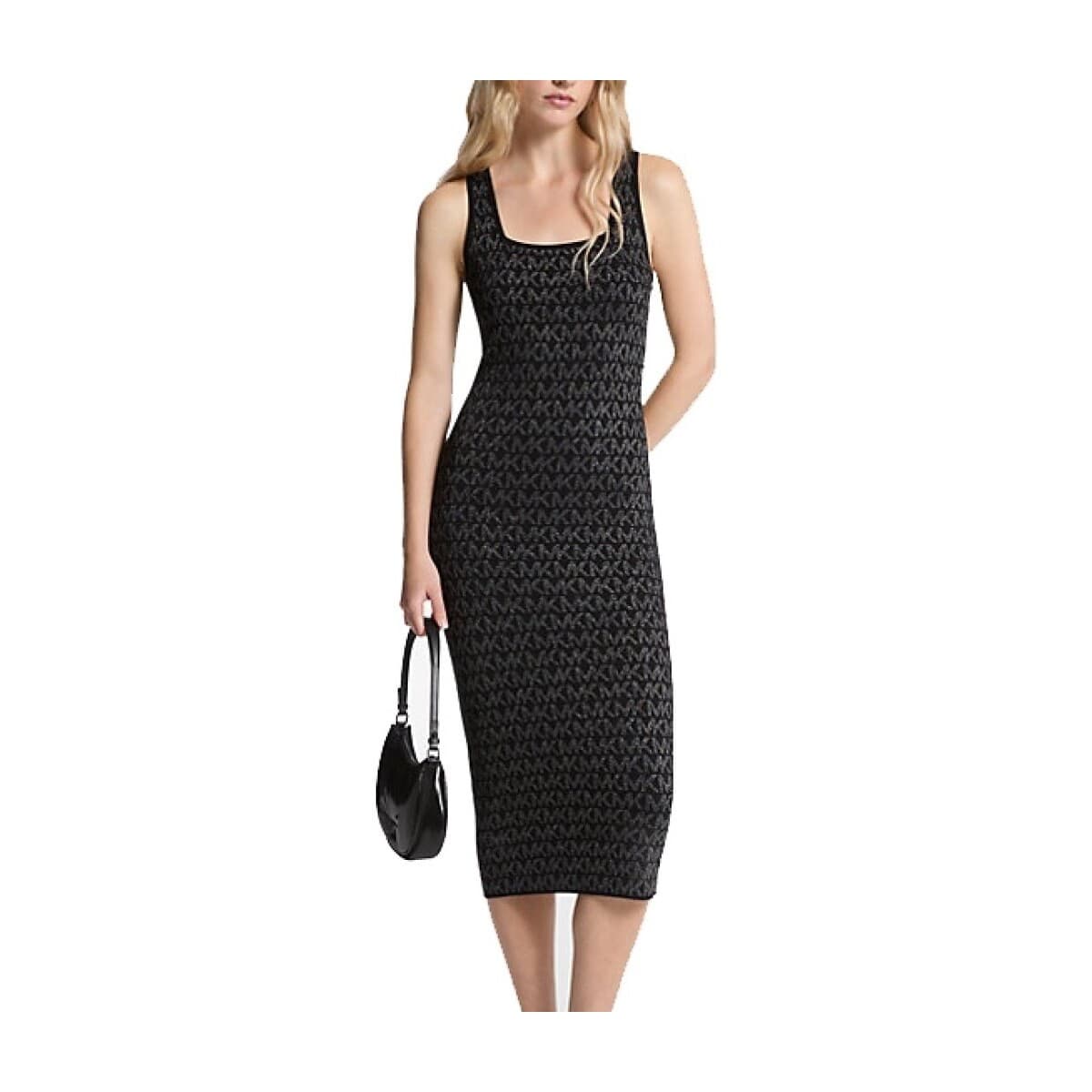 Μακριά Φορέματα MICHAEL Michael Kors Vestidos Mujer Modèle Metallic Mk Sq Nk Drs