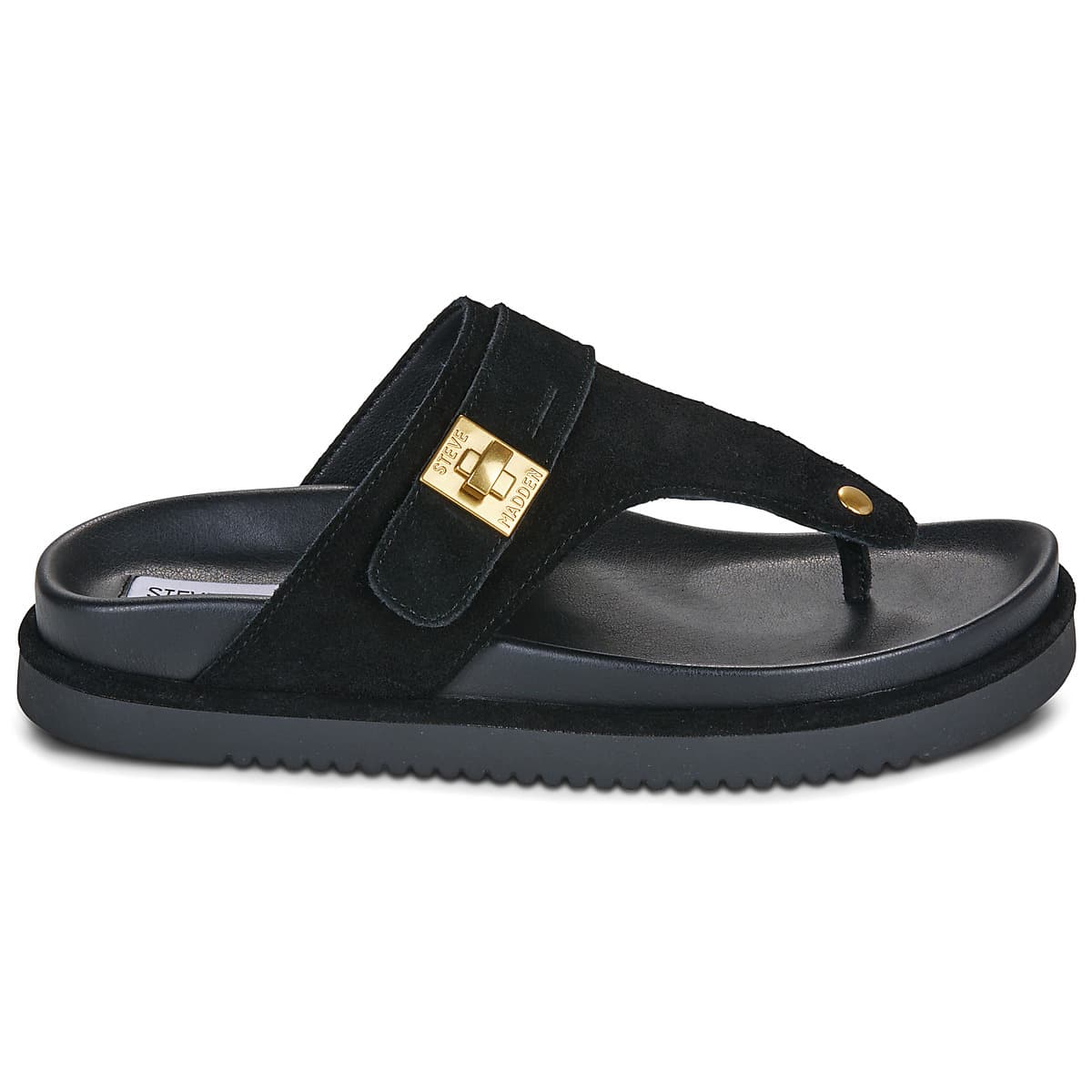 Women's Flip Flops Steve Madden Black