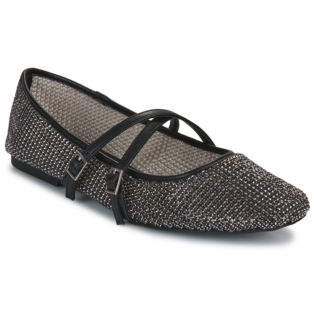 Women's Ballet Flats Steve Madden Black