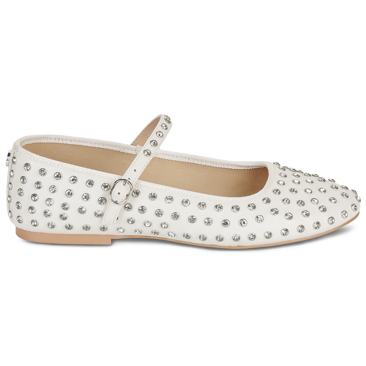 Women's Ballet Flats Steve Madden White