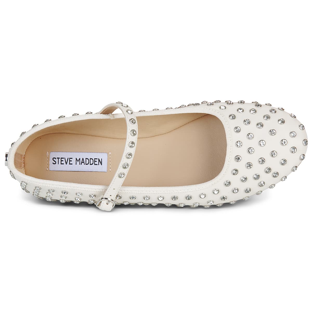 Women's Ballet Flats Steve Madden White