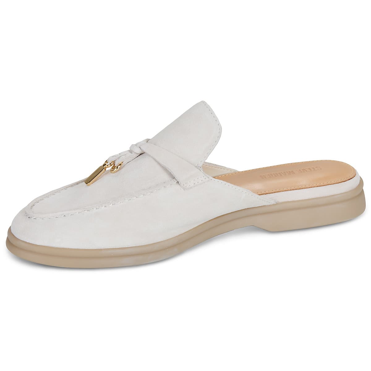 Women's Mules Steve Madden White