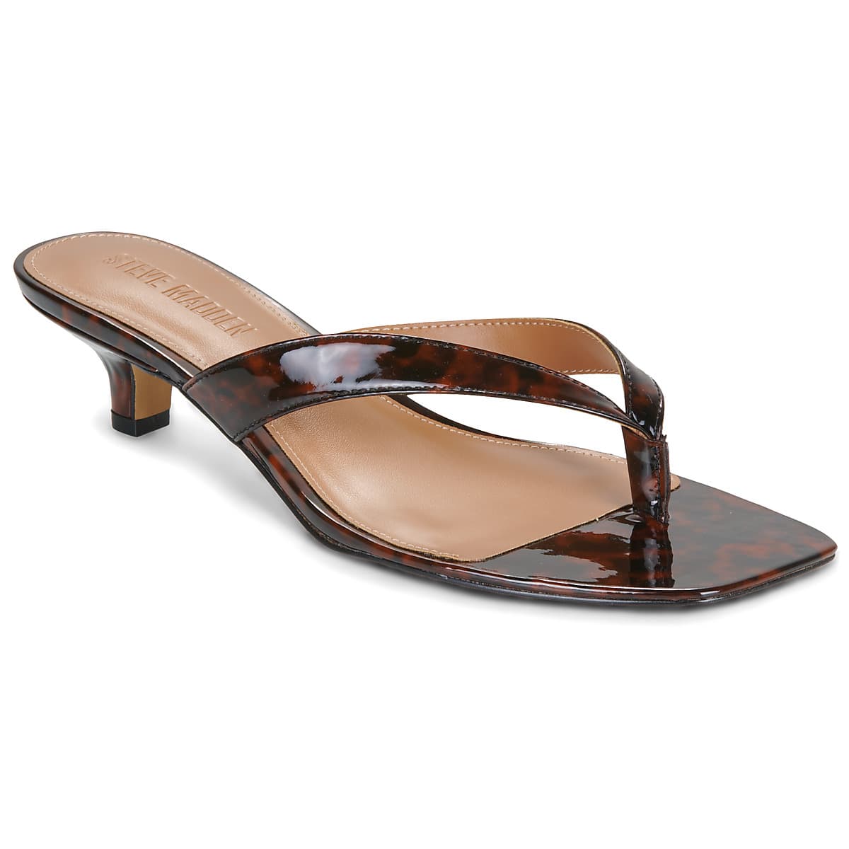 Women's Flip Flops Steve Madden Brown