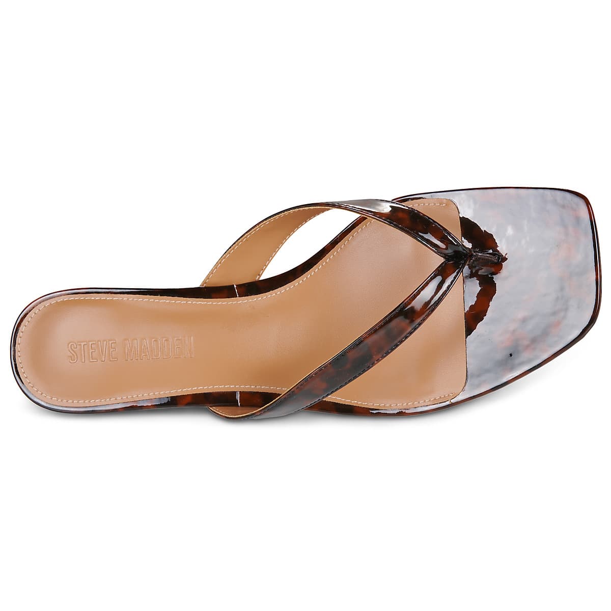 Women's Flip Flops Steve Madden Brown