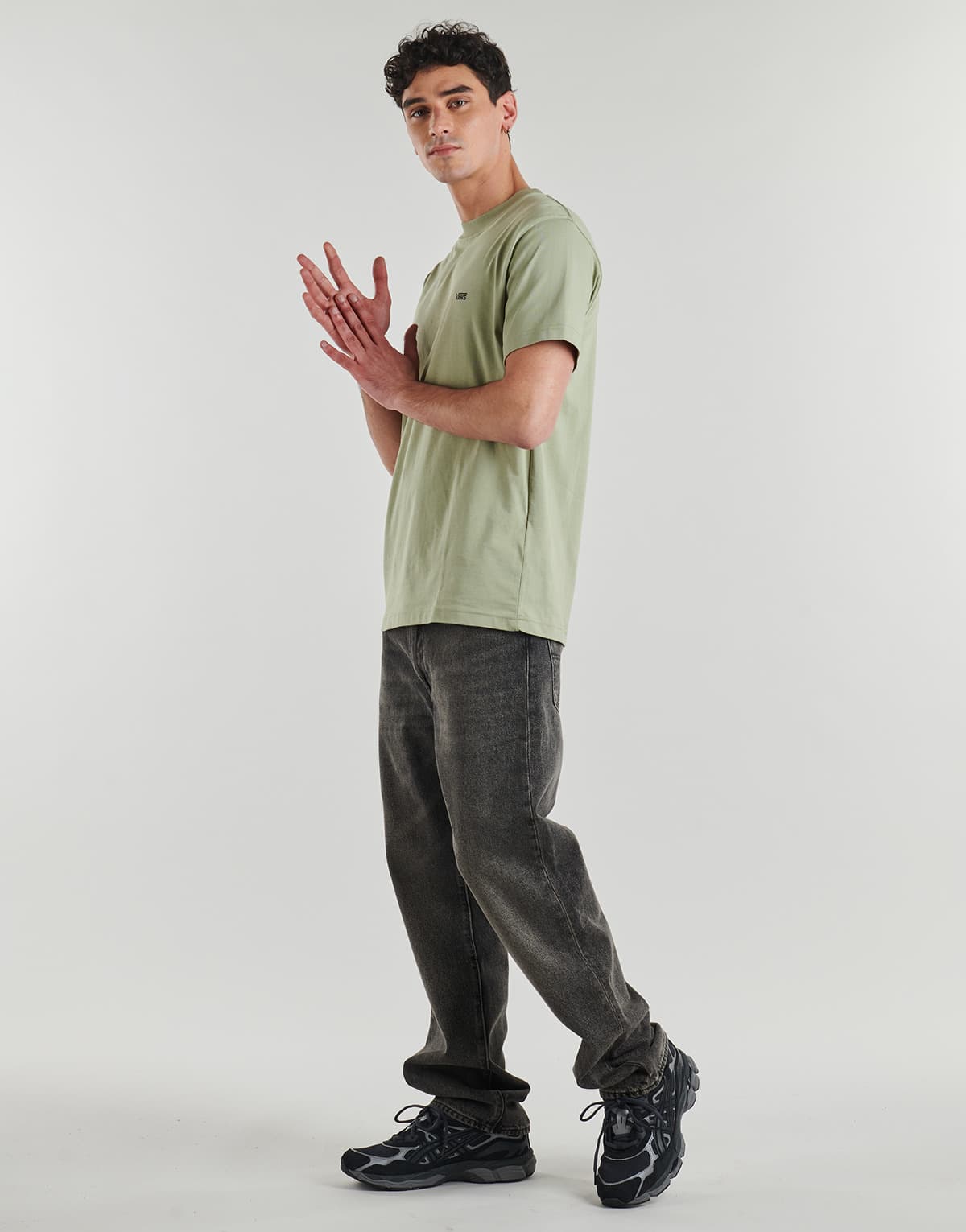 Men's T-Shirts Vans Green