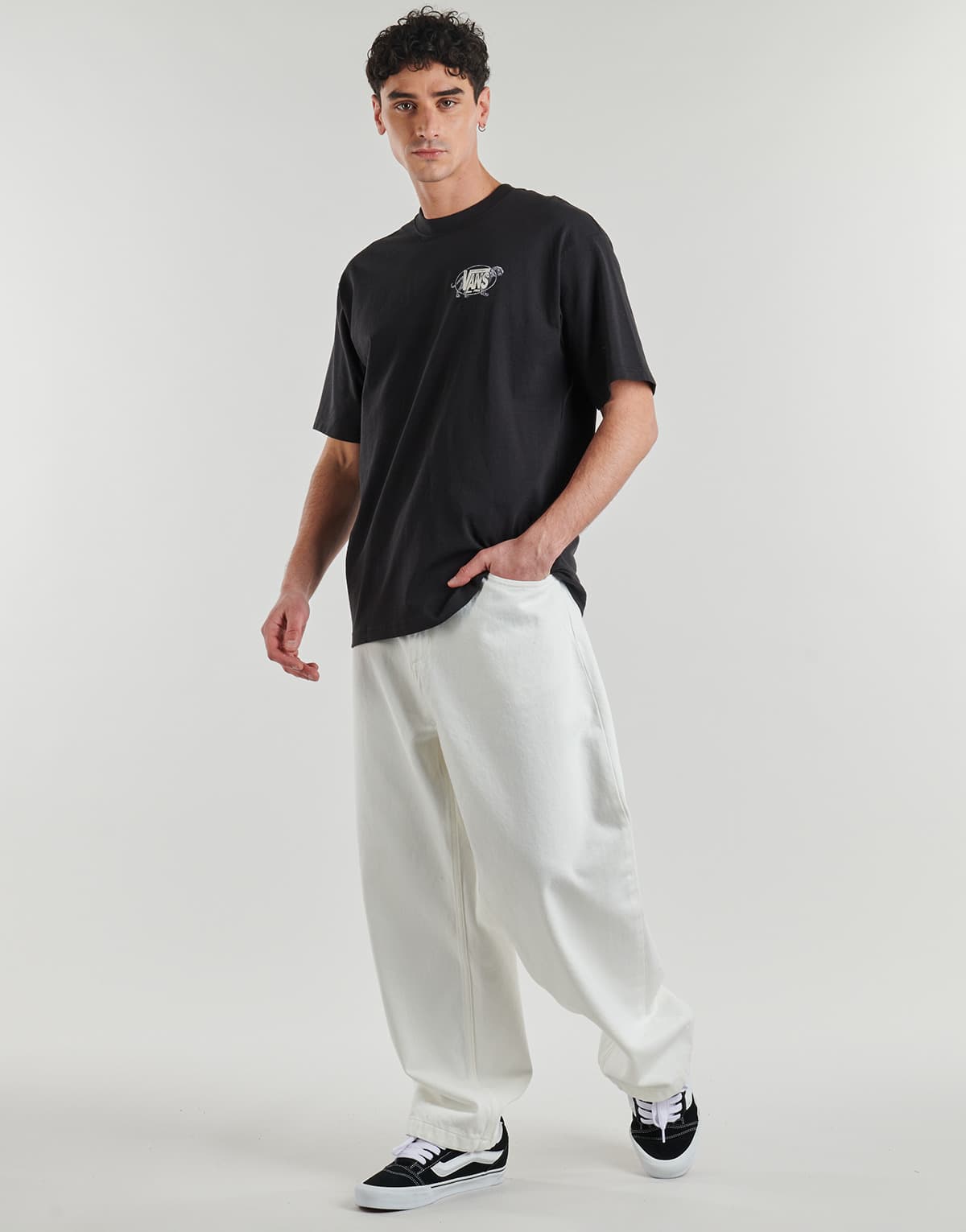 Men's T-Shirts Vans Black