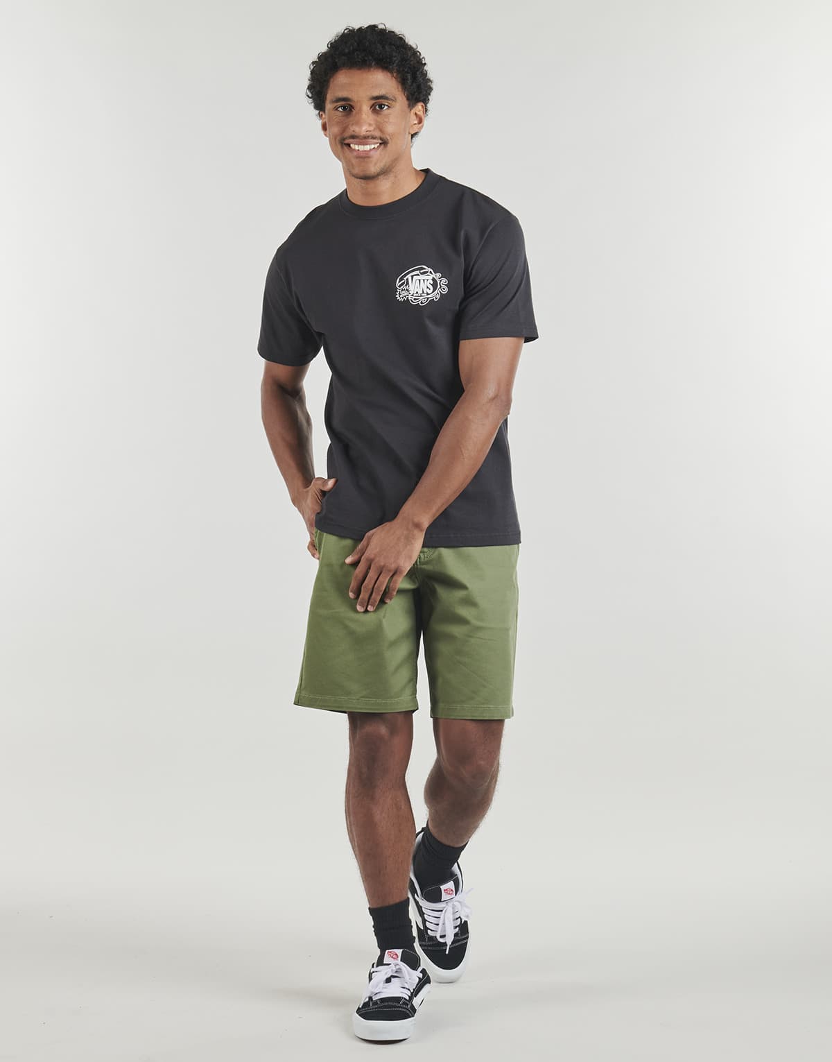 Men's T-Shirts Vans Black