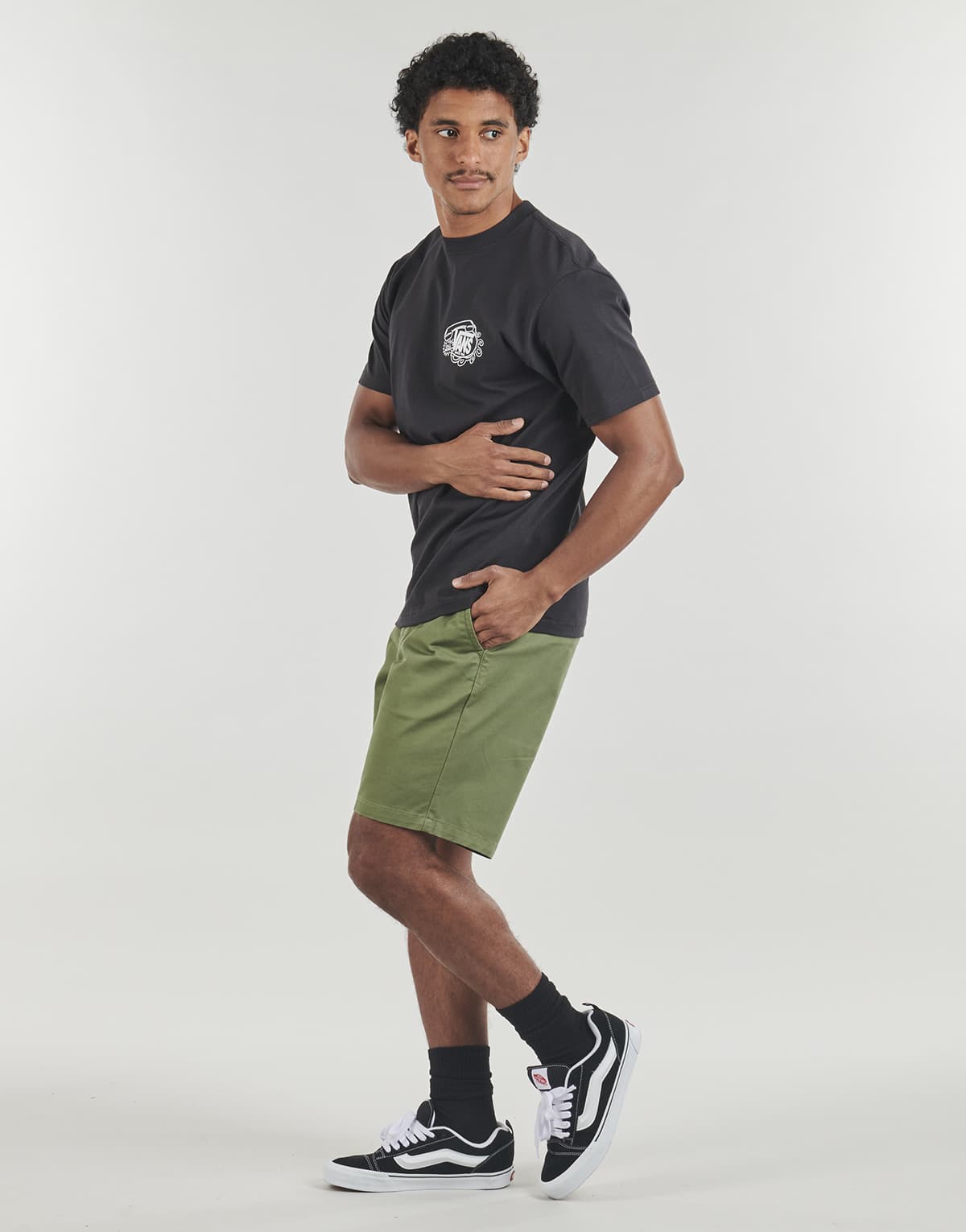 Men's T-Shirts Vans Black