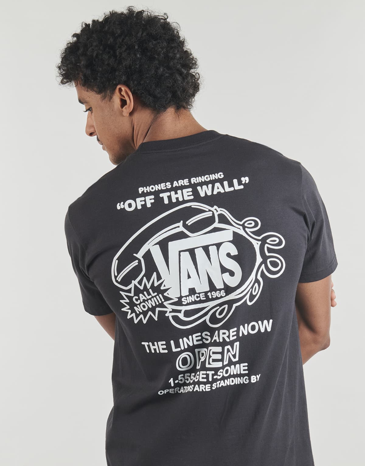 Men's T-Shirts Vans Black