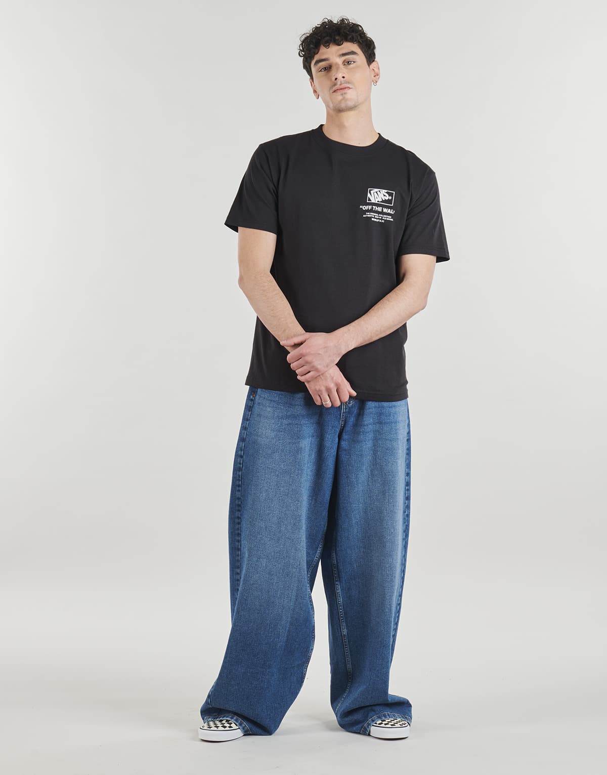 Men's T-Shirts Vans Black