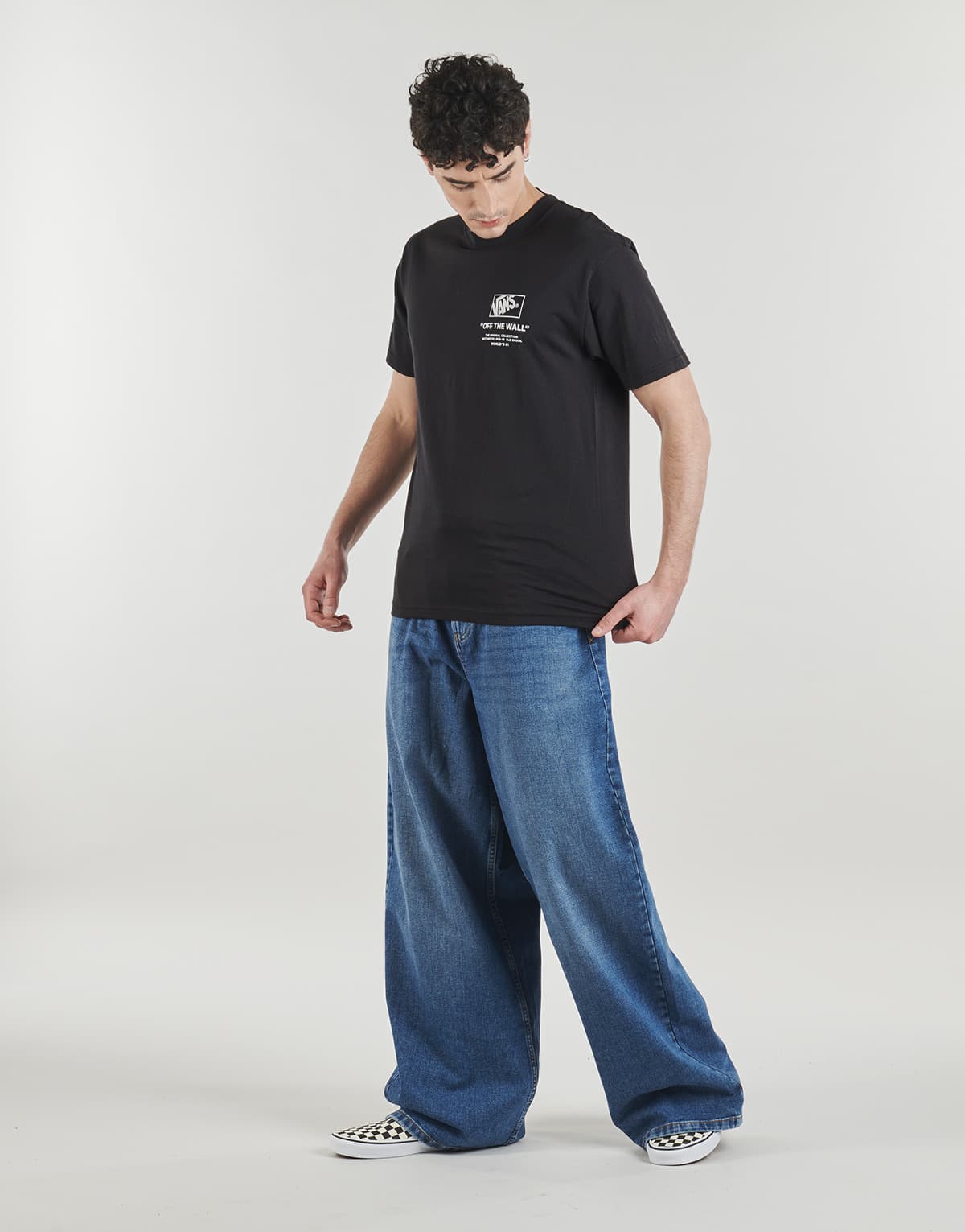 Men's T-Shirts Vans Black