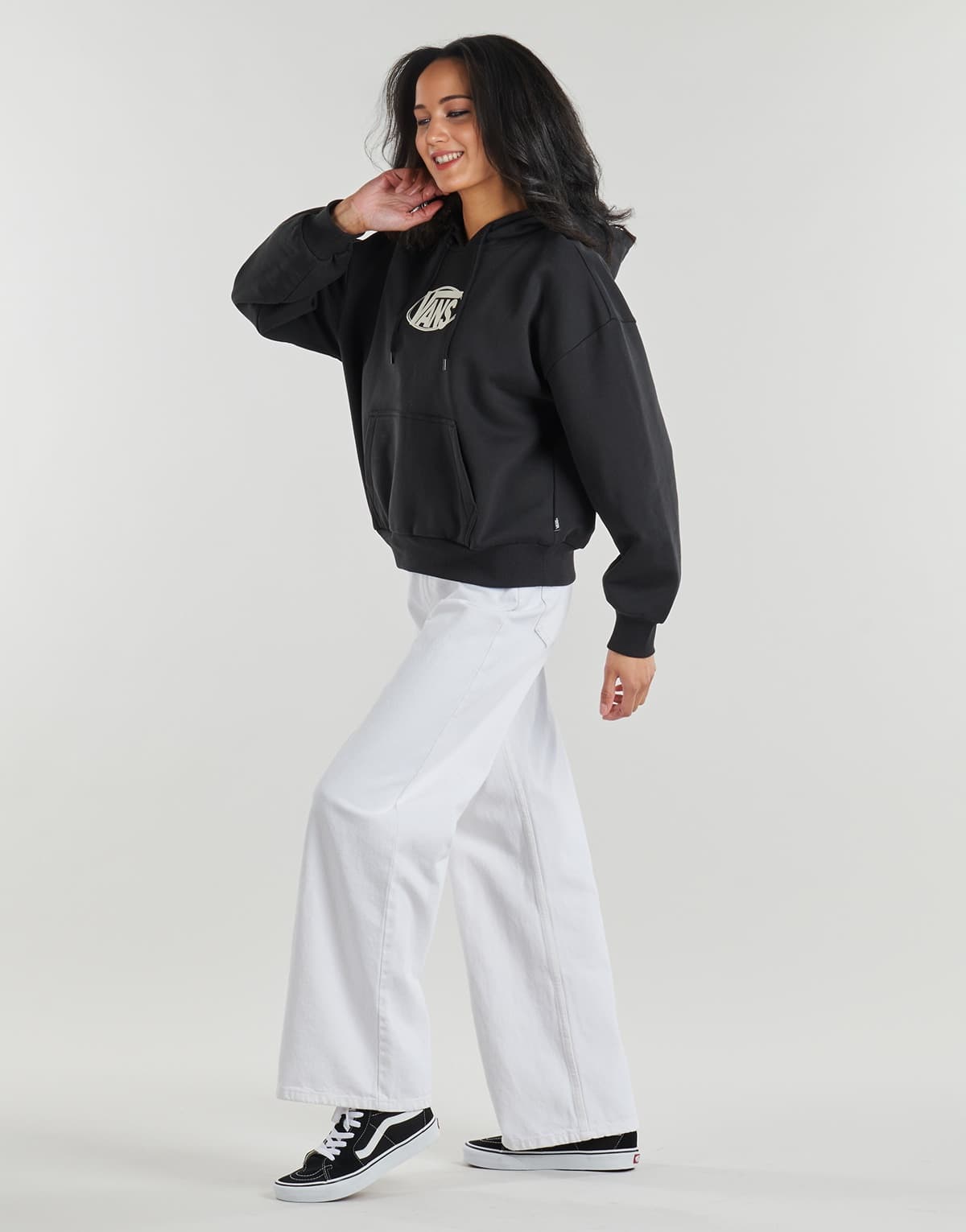 Women's Sweatshirts Vans Black