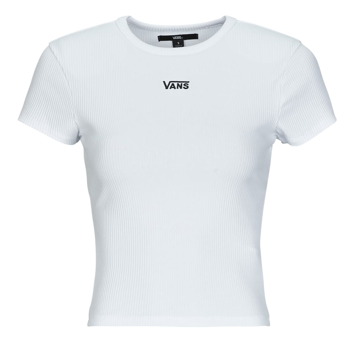 Women's T-Shirts Vans White