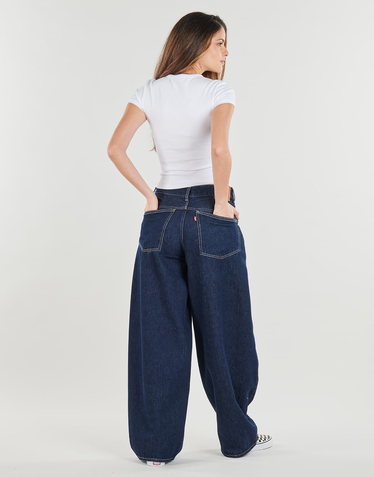 Women's T-Shirts Vans White