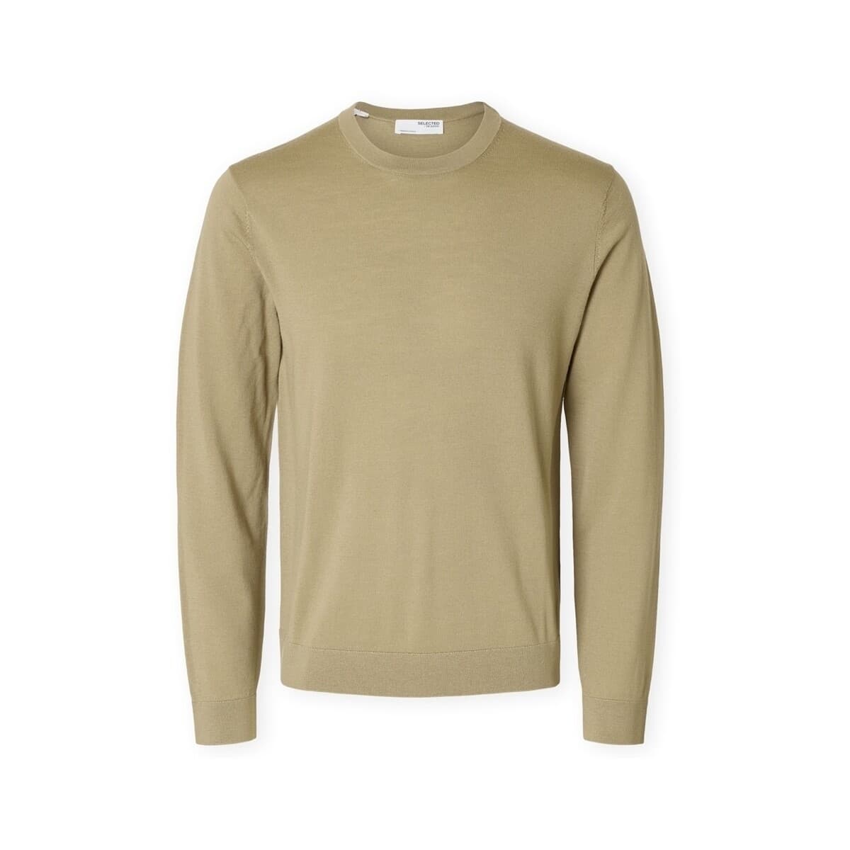 Men's Sweaters Selected Beige