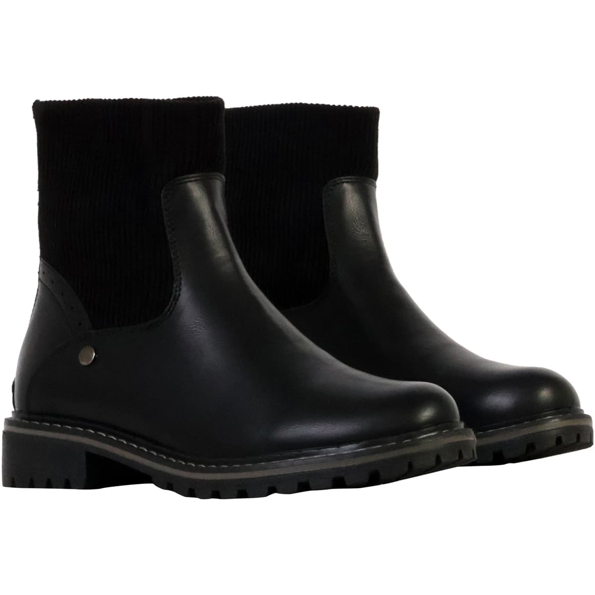 Women's Ankle Boots The Divine Factory Black