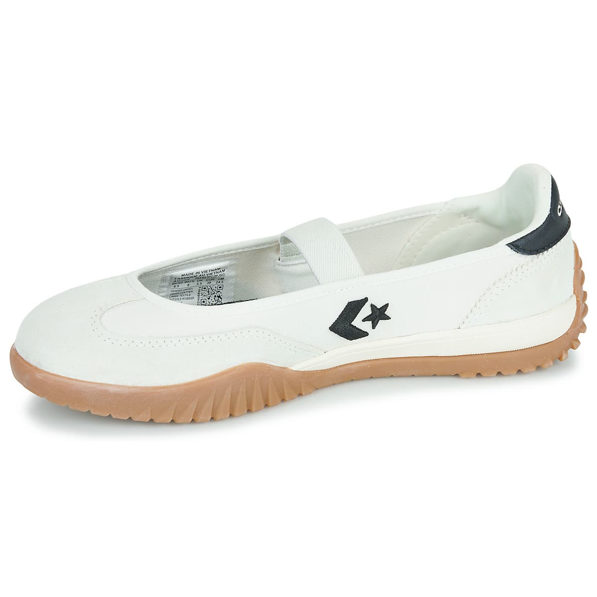 Women's Ballet Flats Converse White