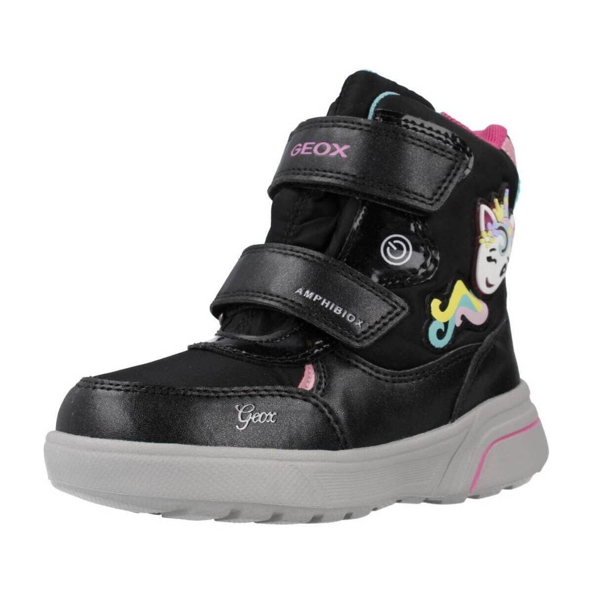 Girls' Ankle Boots Geox Gray