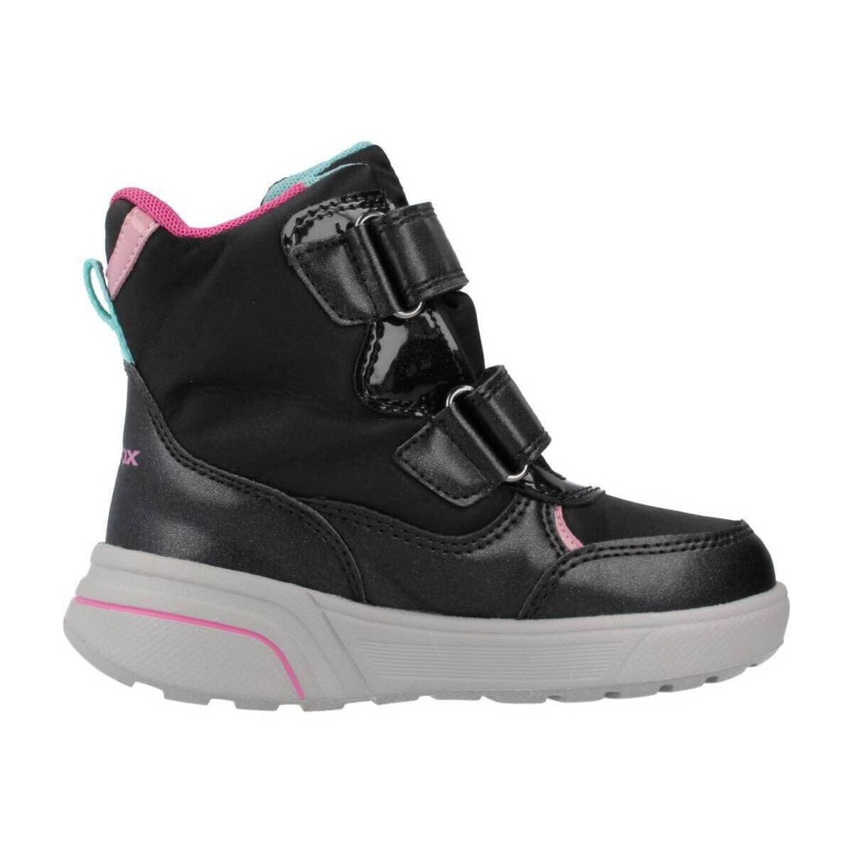 Girls' Ankle Boots Geox Gray