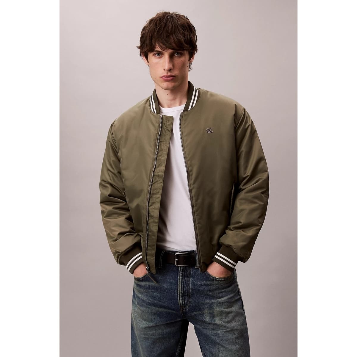 Men's Blazers Calvin Klein Green