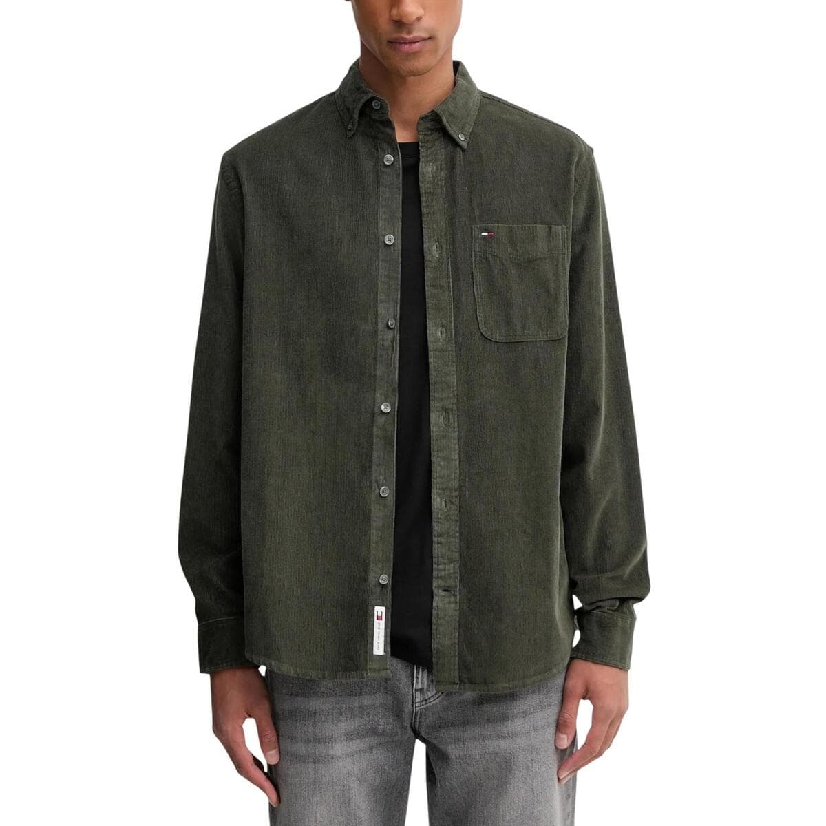 Πουκάμισο με μακριά μανίκια Tommy Hilfiger TJM REG BABY CORD SH DM0DM22021