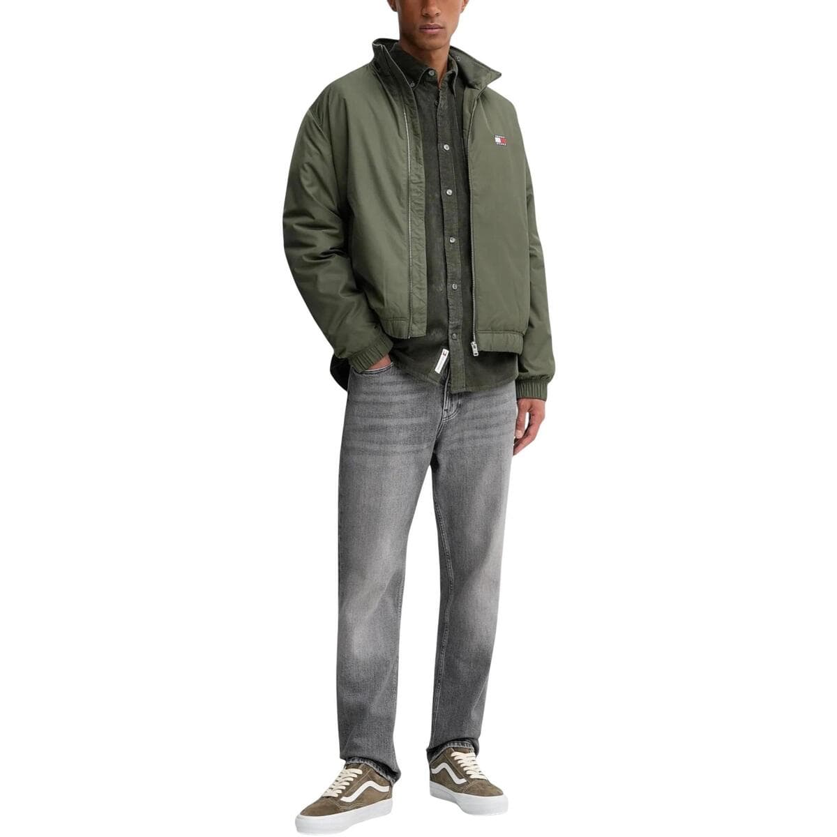 Men's Shirts Tommy Hilfiger Green