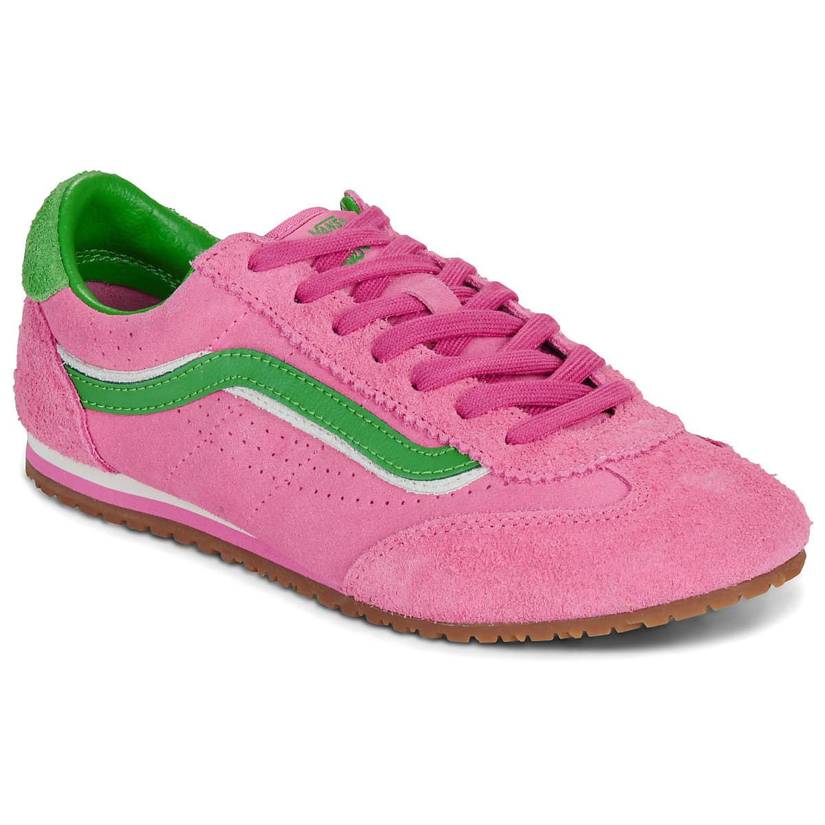 Xαμηλά Sneakers Vans Super Lowpro Pink Fizz/Bright Green