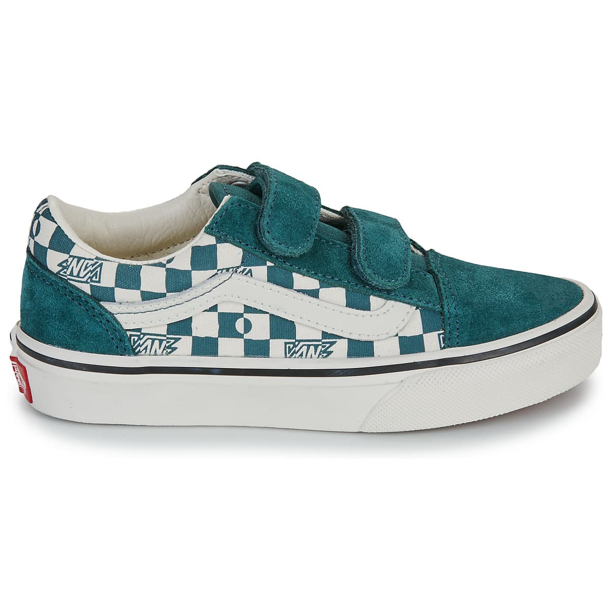 Παιδικό Χαμηλό Casual για Αγόρι Vans Old Skool V Χρώματος Πράσινο VN000CYAFRJ1