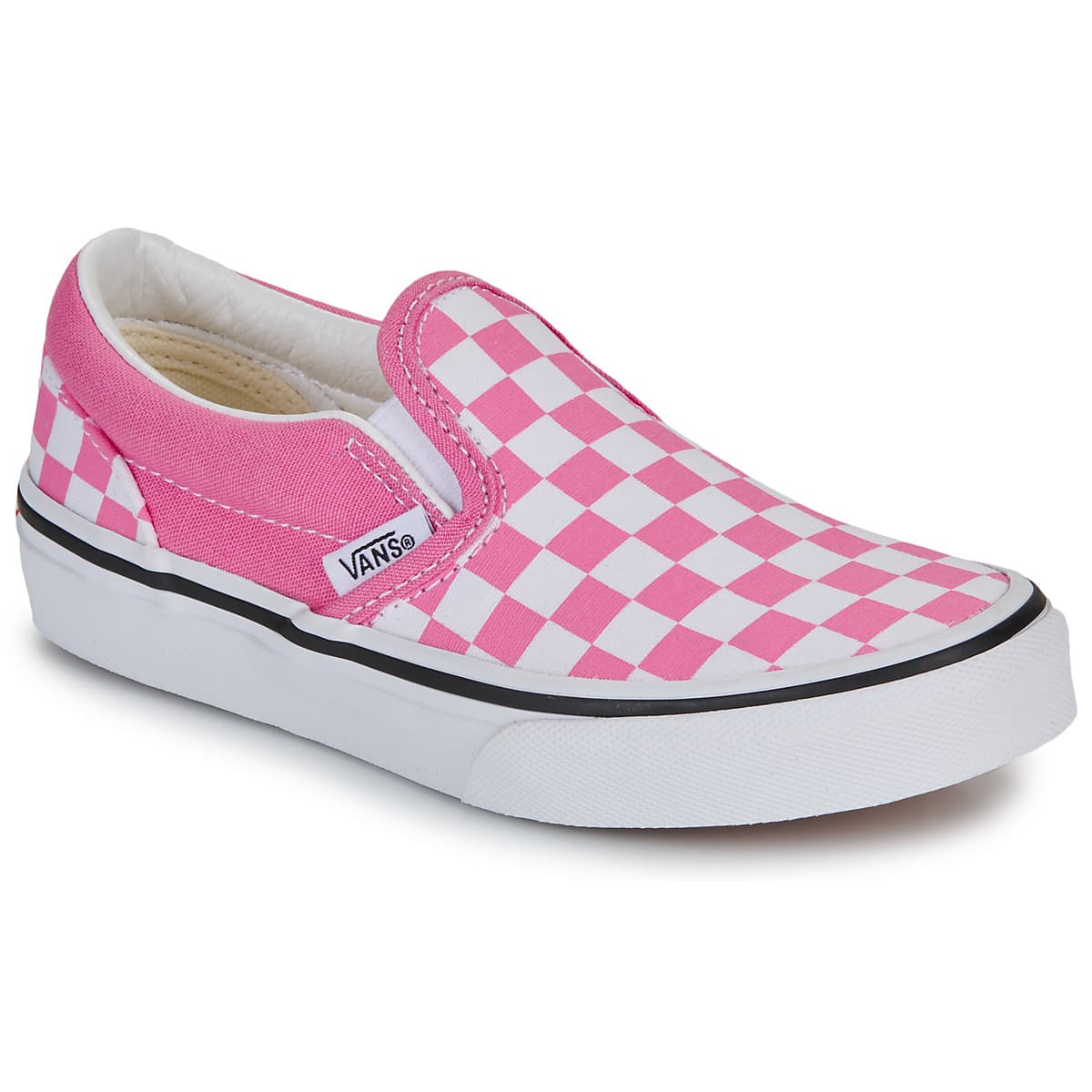 Slip on Vans Classic Slip-On COLOR THEORY CHECKERBOARD Pink Fizz