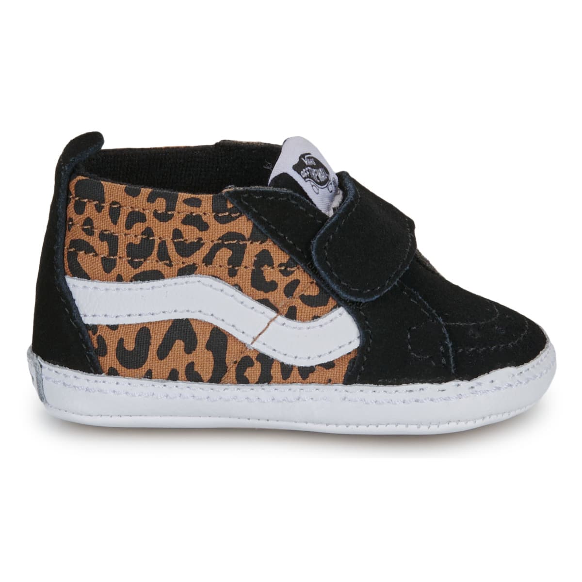 Vans Αγκαλιάς για Κορίτσι Sk8-Hi Crib Χρώματος Μαύρο - Λεοπάρ VN000CRVYS81