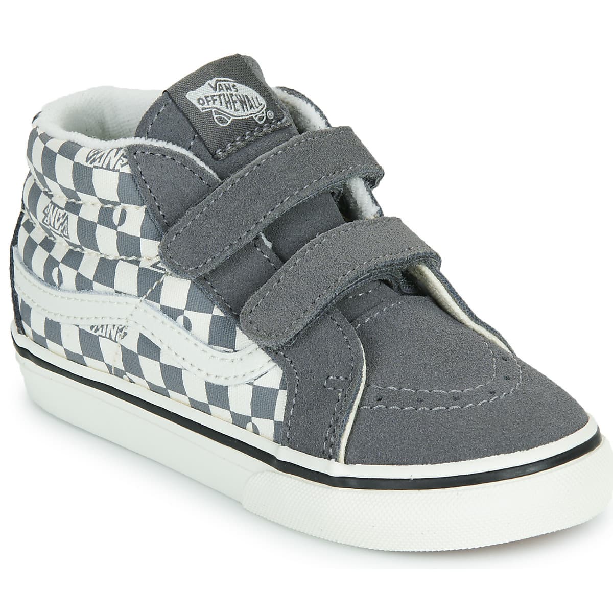 Ψηλά Sneakers Vans SK8-Mid Reissue V GEO CHECK PEWTER