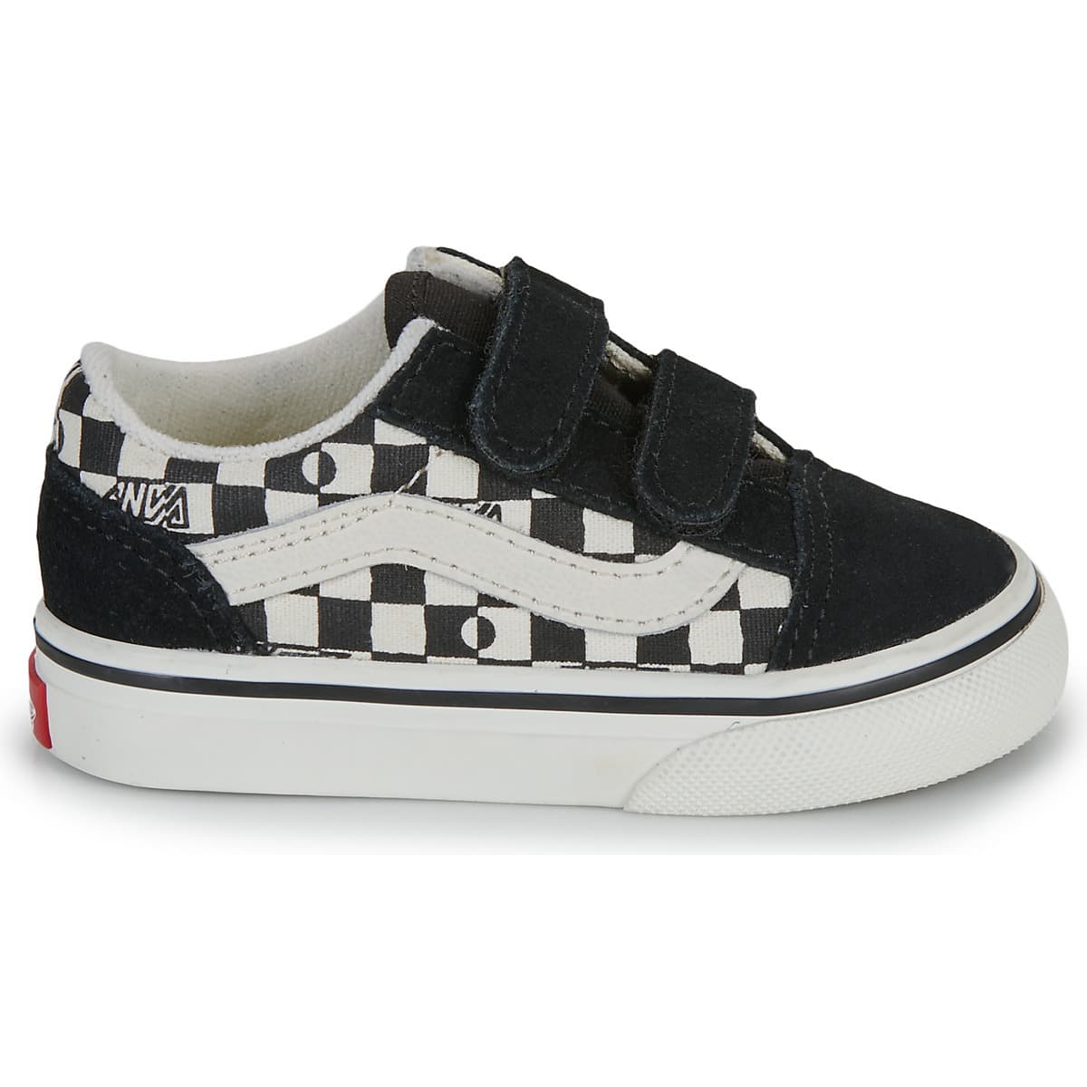 Παιδικό Χαμηλό Casual για Αγόρι Vans Old Skool V Χρώματος Μαύρο VN000CRWBLA1