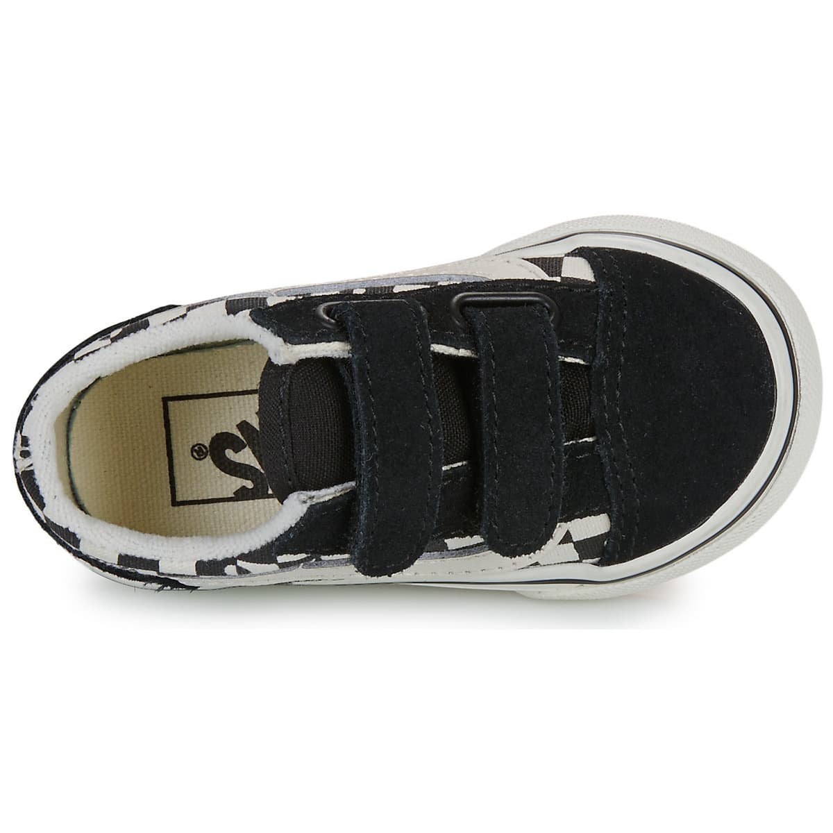 Παιδικό Χαμηλό Casual για Αγόρι Vans Old Skool V Χρώματος Μαύρο VN000CRWBLA1