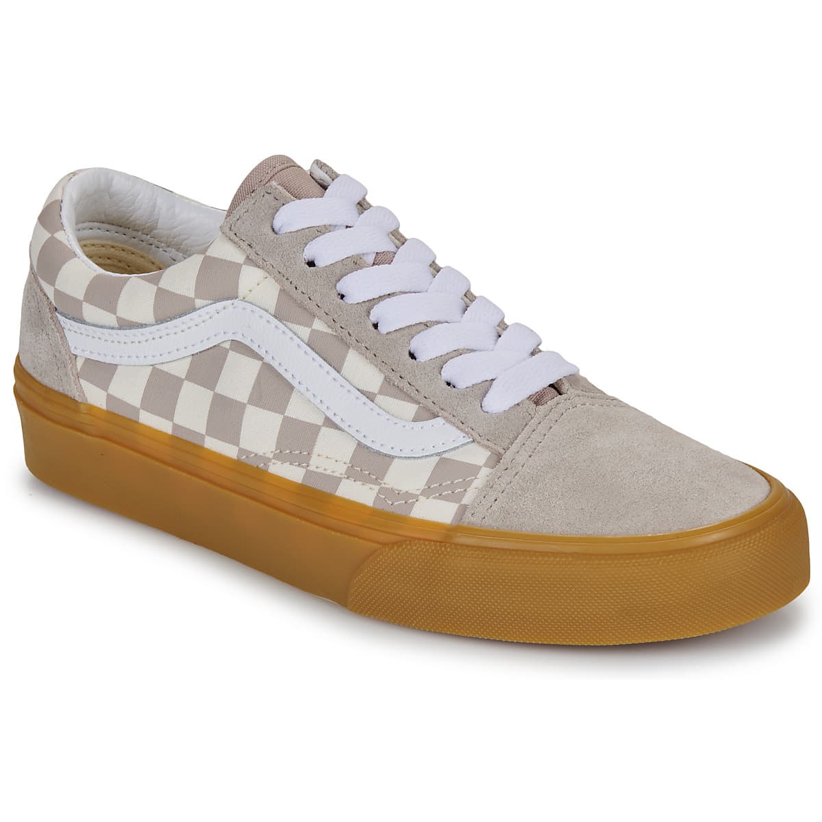 Xαμηλά Sneakers Vans Old Skool Gum check Mushroom