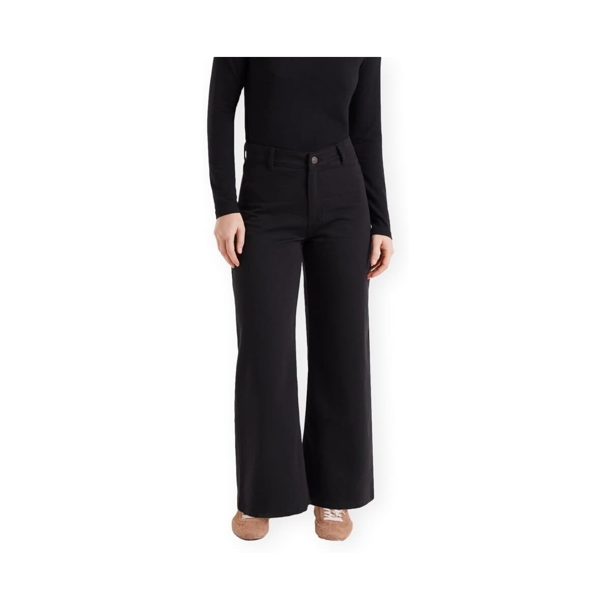 Tζιν σε ίσια γραμή Compania Fantastica COMPAÑIA FANTÁSTICA Trousers 47006 - Black